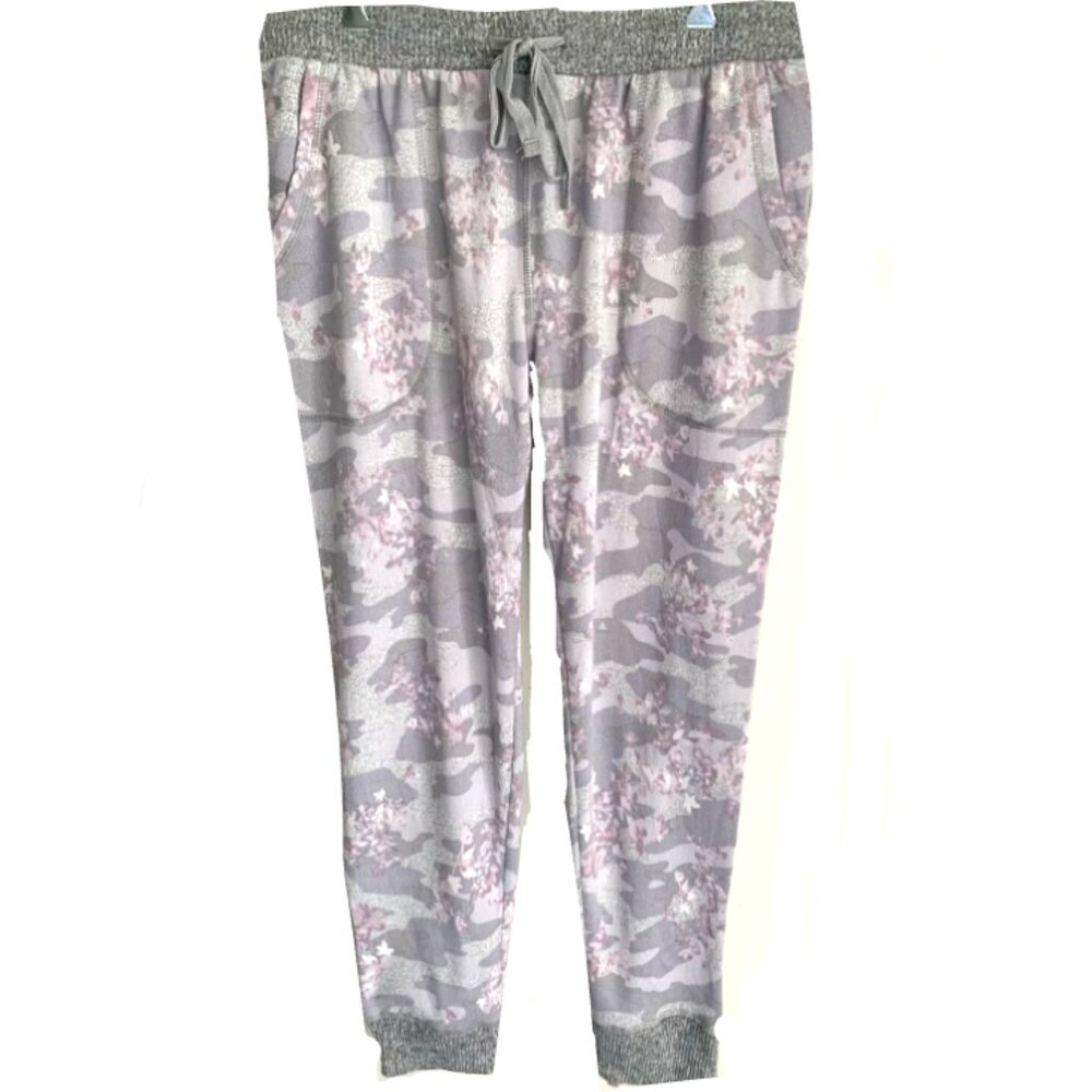 Women's Splendid Camouflage Flower-Print Jogging Pants